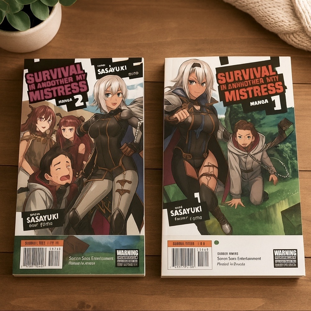 Survival in Another World with My Mistress Manga Vol. 1 & 2 Set NEW